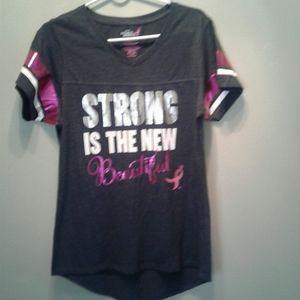 Strong Is The New Beautiful Tshirt Sz Large